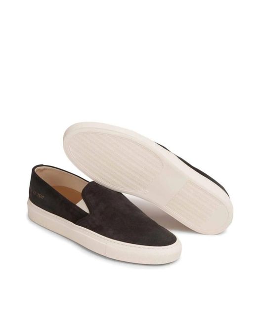 Common Projects Brown Low-Top Minimalist Sneakers for men
