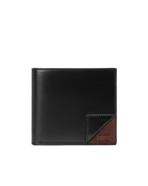 Loewe Black Switch Fold Coin Purse for men