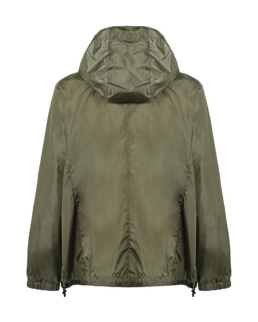 DSquared² Green Drawstring Anorak Jacket for men