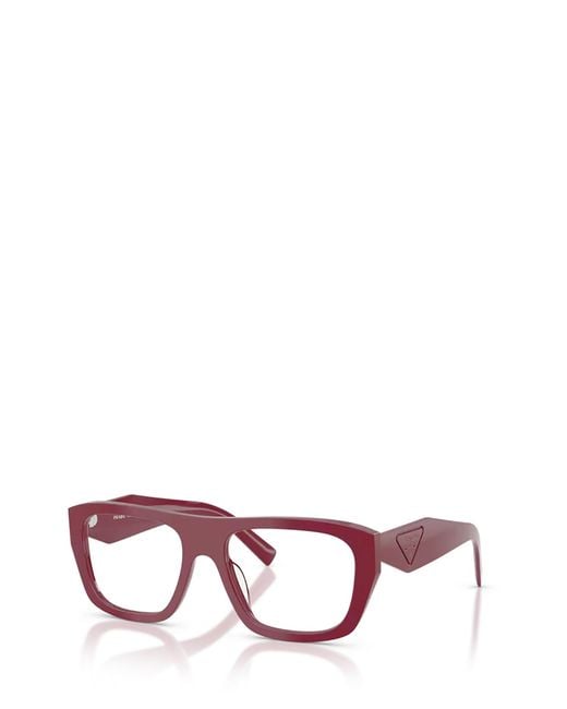 Prada Multicolor Eyewear Geometric Frame Glasses