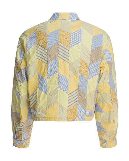 Kapital Yellow Long-Sleeved Jacket for men