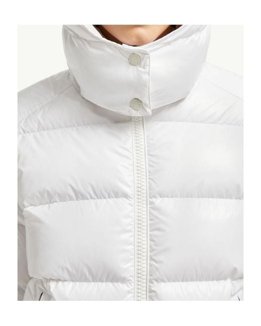 Moncler Gray Maire Hooded Short Down Jacket