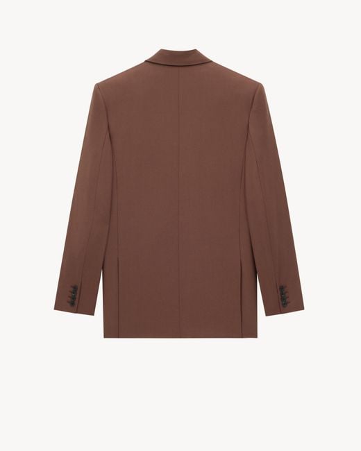 Saint Laurent Brown Jacket
