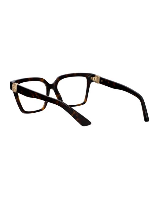 Dolce & Gabbana White Eyewear Square Frame Glasses