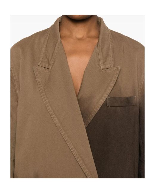 Uma Wang Brown Kort Jkt