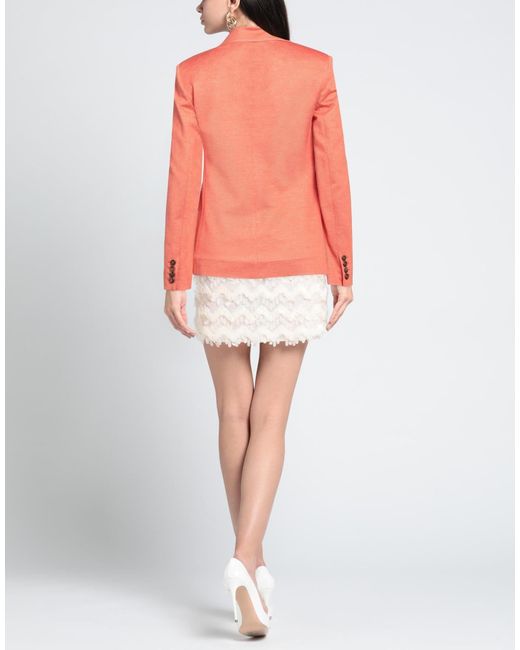 Max Mara Pink Double-Breasted Blazer
