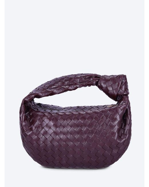 Bottega Veneta Purple Small Jodie Shoulder Bag