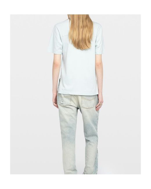 Zadig & Voltaire White T-Shirt Boo
