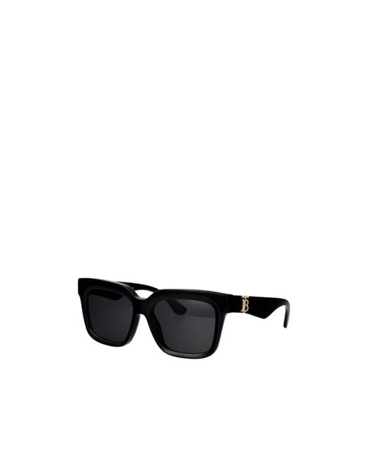 Burberry Black Eyewear Square Frame Sunglasses