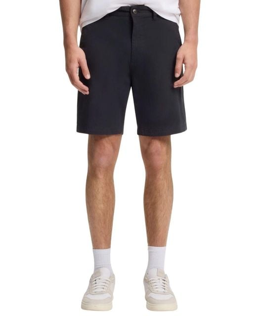 Boss Blue Slim-Fit Chino Shorts for men