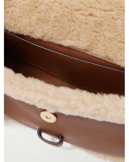 Bally Brown Leather Shoulder Bag