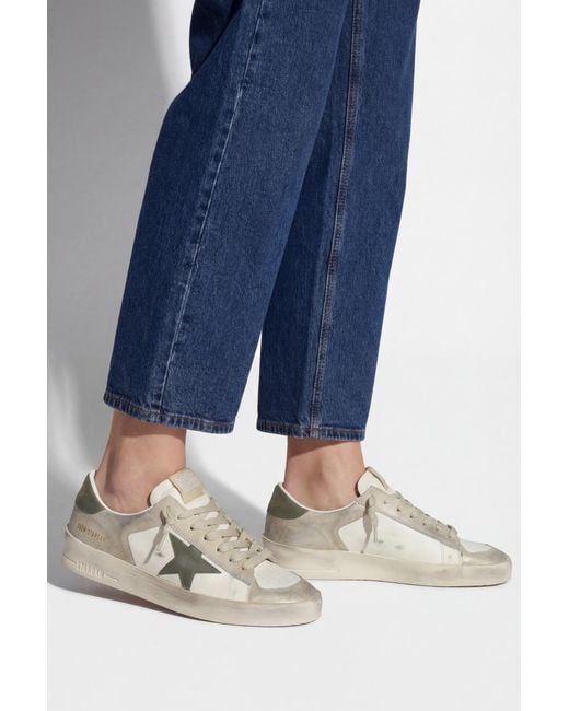 Golden Goose Deluxe Brand Multicolor Stardan Lace-Up Sneakers
