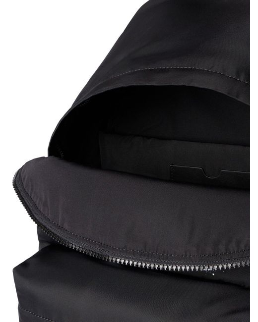 Off-White c/o Virgil Abloh Black Logo Printed Zip-Up Backpack for men