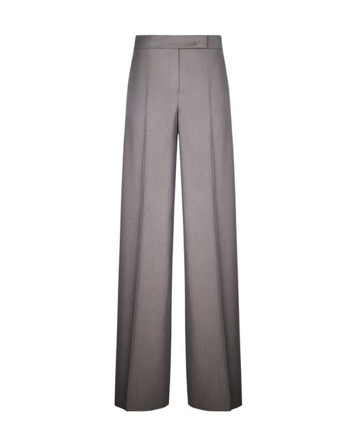 Max Mara Gray Serio Pocket Trousers