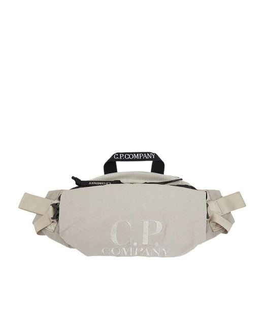 C P Company Multicolor Logo-Embroidered Belt Bag for men