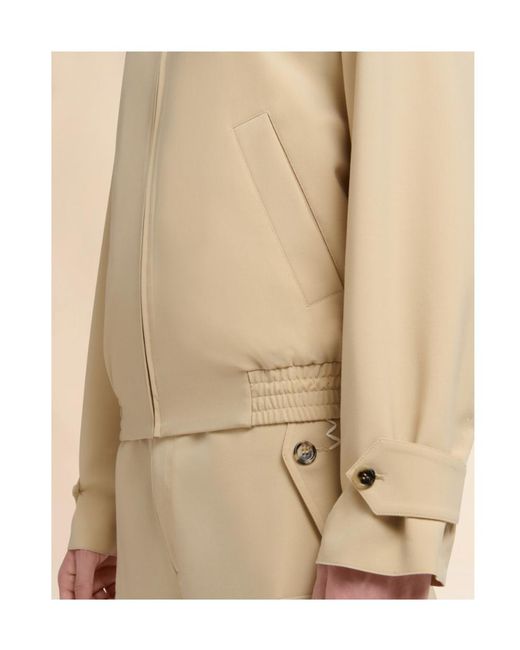 Marni Natural Logo Embroidered Jacket for men