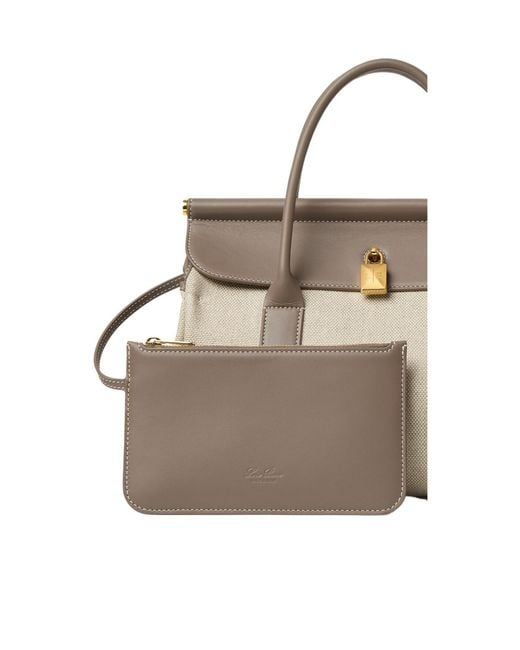 Loro Piana Natural Loom Bag L25