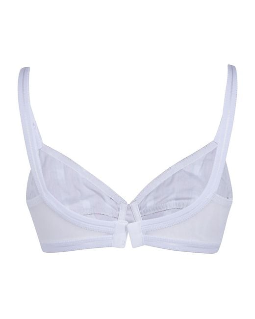 N°21 Purple Checked Bra