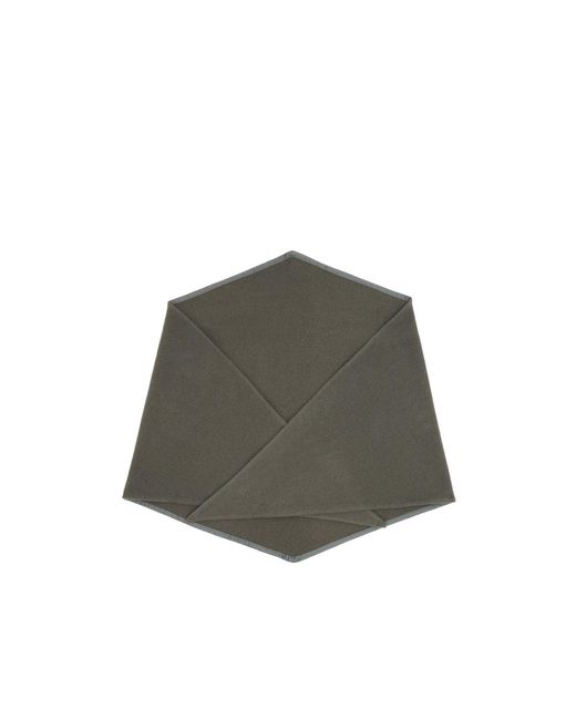 Rier Gray Losange Scarf for men