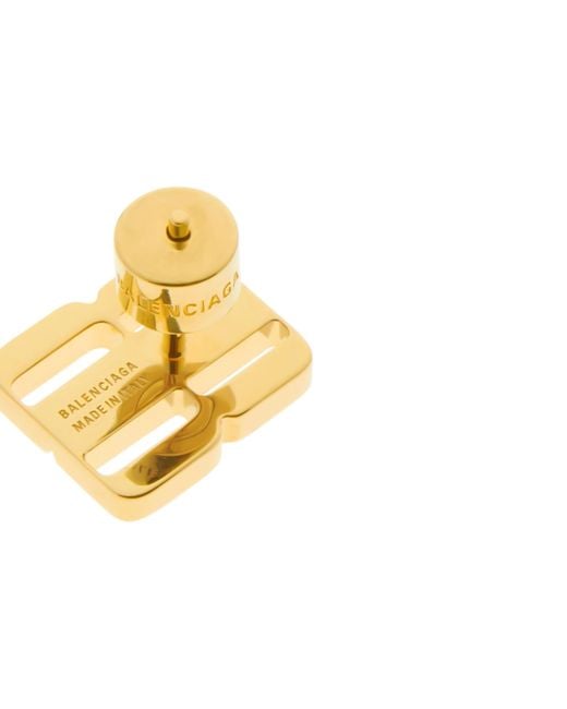 Balenciaga Metallic Nano Xs Stud Earrings