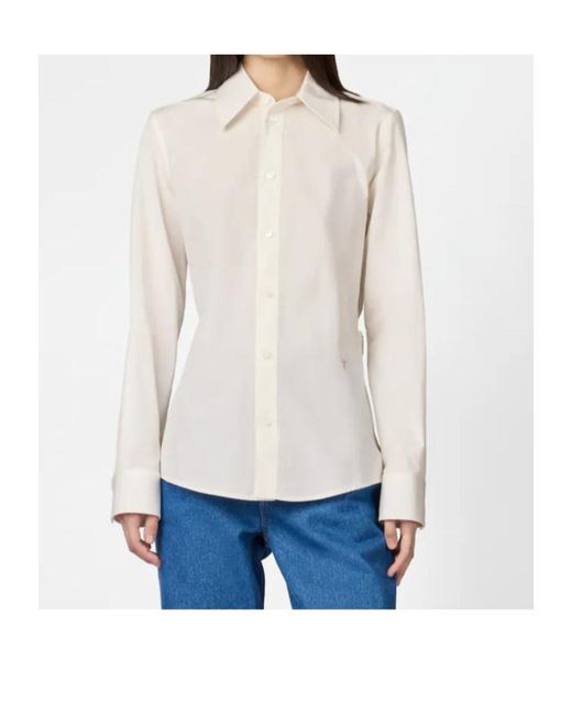 Tod's White Long-Sleeved Shirt