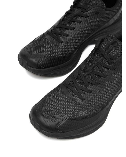 MM6 MAISON MARGIELA X SALOMON Black Spectur 2 Lace-Up Sneakers