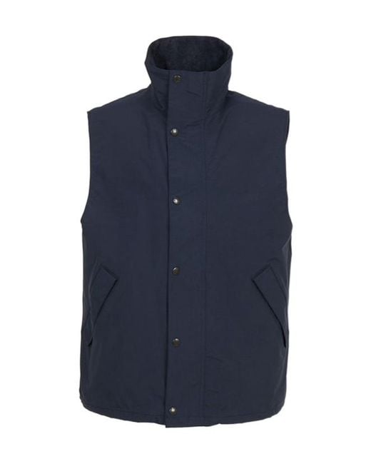 Nanamica Blue 2L Pertex Unlimited Field Vest for men