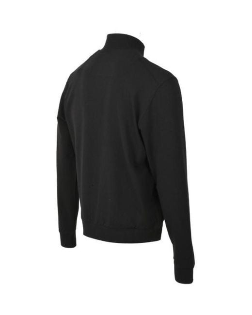 Zegna Black Sports Zipper Casual Jacket for men
