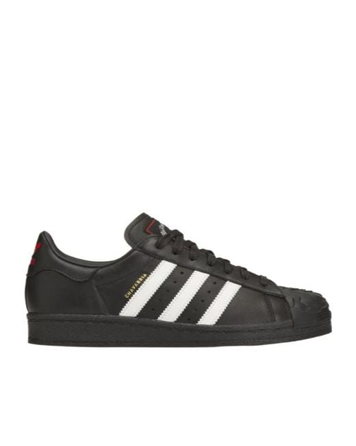 Adidas Originals Black X Willy Chavarria Superstar Low-Top Sneakers for men