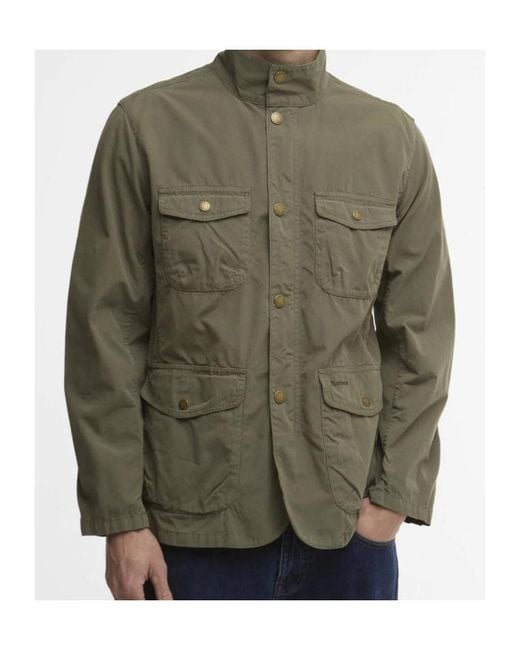 Barbour Green Ogston Casual Jacket for men