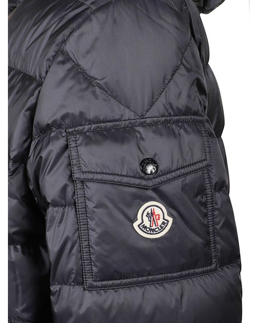 Moncler Blue Najan Zip-Up Padded Jacket for men