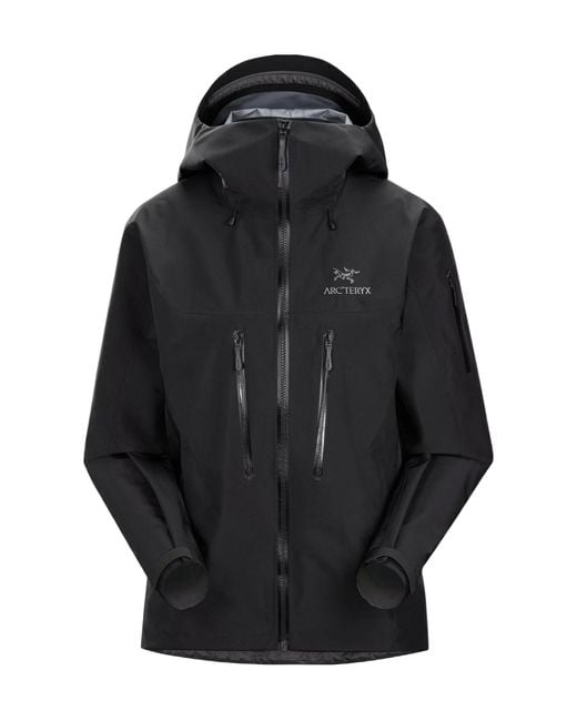 Arc'teryx Black Alpha Sv Gore-Tex Pro Jacket