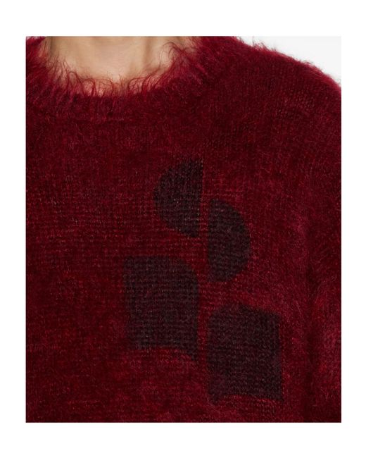 Isabel Marant Red Mirello Sweater for men