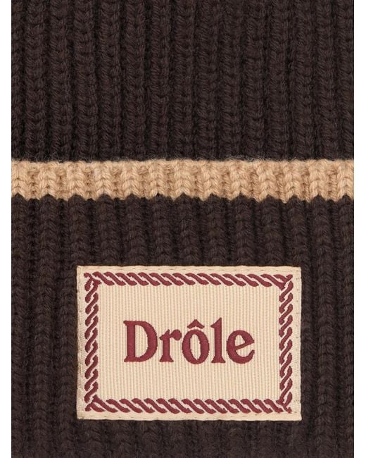 Drole de Monsieur Brown Drôle De Monsieur Le Bonnet Laine Beanie for men