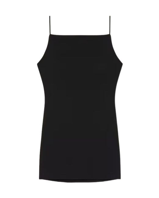 Givenchy Black Sliced Mini Dress