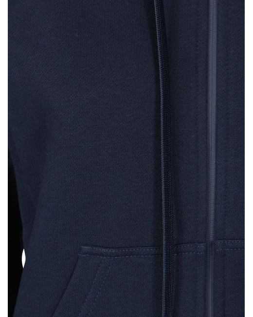 Weekend by Maxmara Blue Nuvole Zipped Hoodie