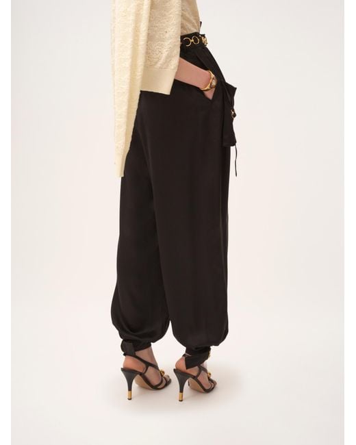 Chloé Black Belt Loops Slacks