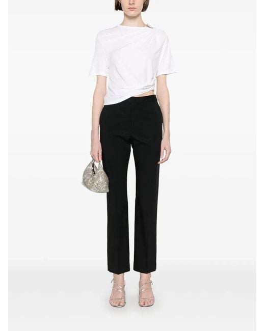 Twinset Black Straight Leg Pants