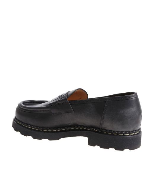 Paraboot Gray Reims Loafers for men