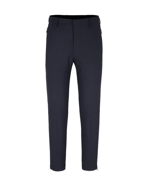 Emporio Armani Blue Logo Casual Pants for men