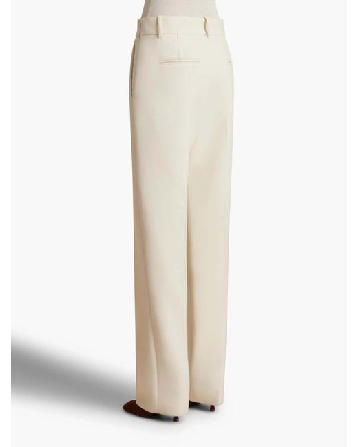 Khaite Natural Cambie Trousers