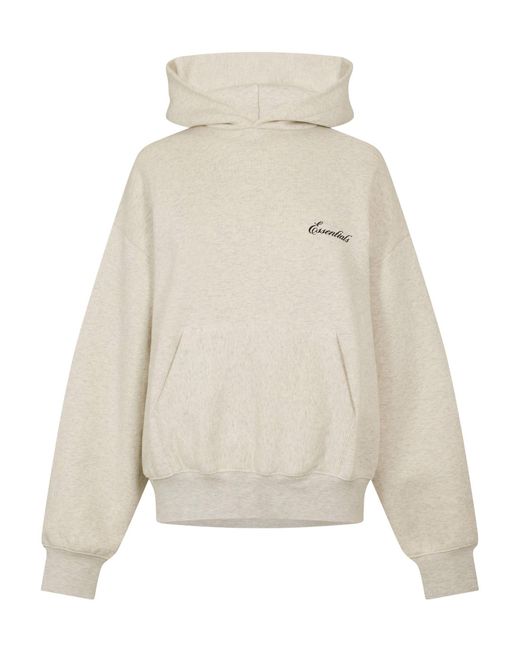 Fear Of God Natural Logo Hoodie