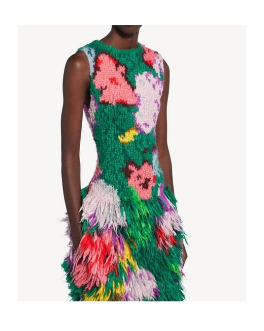 Balenciaga Green Dress