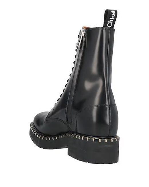 Chloé Black Ankle Boots