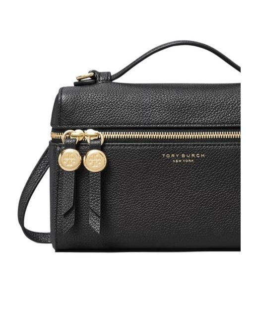 Tory Burch Black Romy Slim Top Handle Bag