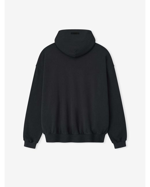 Fear Of God Black Logo Hoodie for men