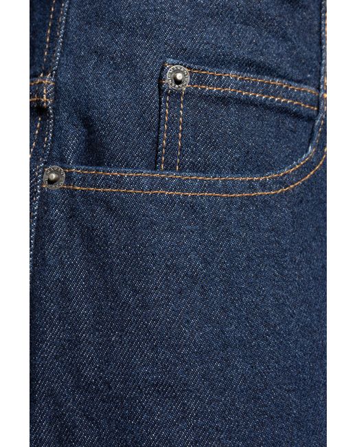 Isabel Marant Blue Jameson Jeans for men