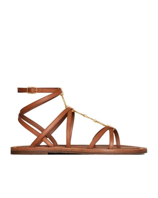 Céline Brown Lympia Jewel Sandal