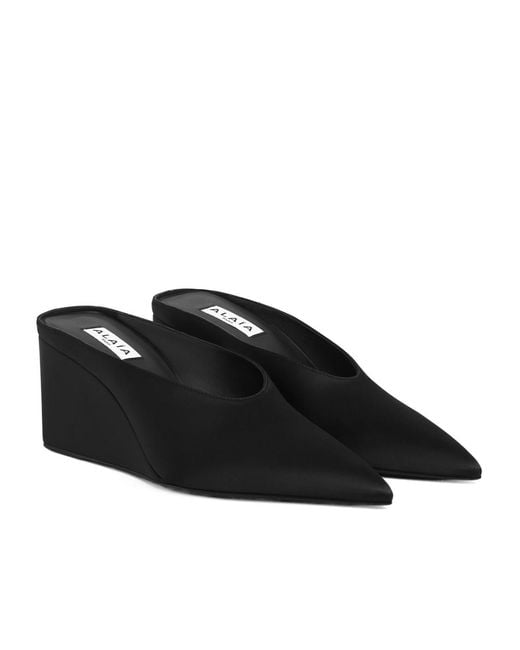 Alaïa Black Wedges
