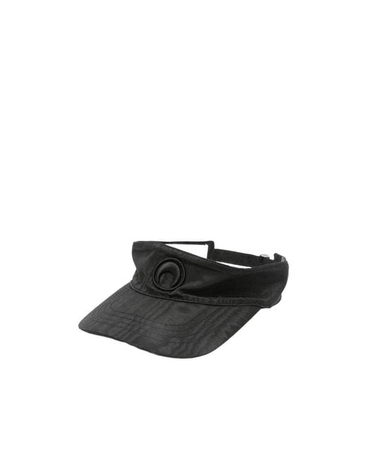 MARINE SERRE Black Moon Pattern Sun Hat